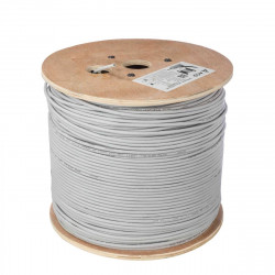 Кабель ACD-LBU5E-5HA |ACD-LBU5E-5HA| Cat5e UTP 24AWG 4Pair Solid type 0.50мм CCA(30%), LSZH,500м |ACD-LBU5E-5HA| бухта, Серый (741975)