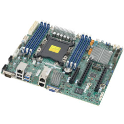 Материнская плата  SuperMicro MBD-X11SPM-TF-O microATX LGA3647 6xDDR4 6xSATA3 4xUSB3.0 6xUSB2.0 VGA D-Sub 2xPCI-E3.0x16 1xPCI-E3.0x8 RTL