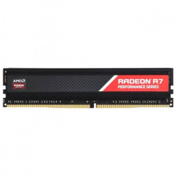 Модуль памяти  AMD Radeon™ R7 Performance Series Black Gaming Memory R7S416G2606U2S 16GB DDR4 2666 DIMM Non-ECC, CL16, 1.2V, Heat Shield, RTL, (182958) {70}